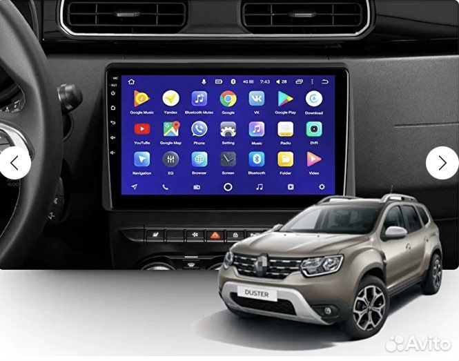 Магнитола Teyes S-pro Renault Daster 2019-2021г