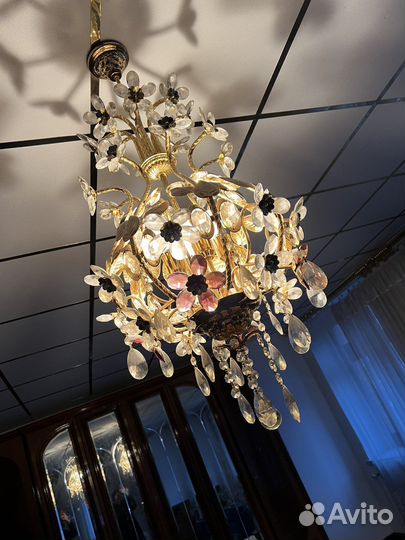 Люстра хрустальная
