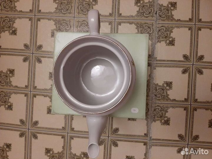 Фарфоровый чайник СССР