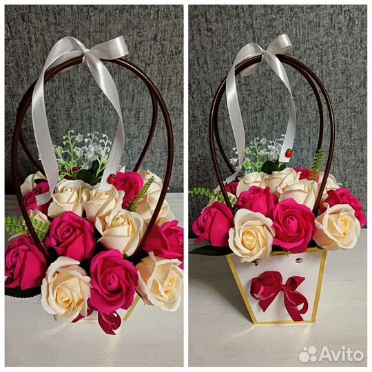 Букеты, цветы, мыльная роза,подарок