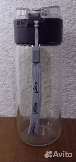 Бутылка для воды стекло 0,5 литра