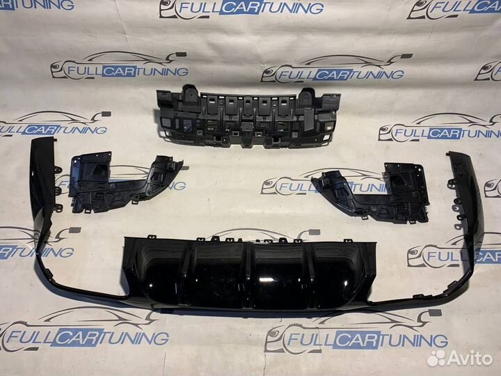 Mercedes C238 W213 купе диффузор заднего бампера