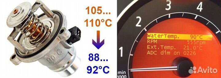 Холодный термостат от Ramon Performance для BMW