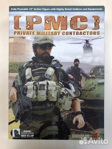 Фигурка 1/6 Hot Toys Military PMC (Blackwater) купить в Москве по