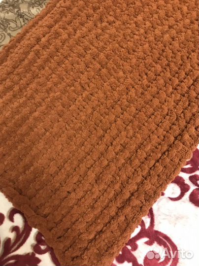 Плед детский вязаный ручная работа