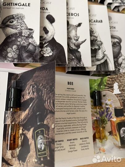 Zoologist 2 мл пробники новые