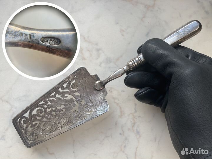 Столовое серебро, 84 проба, царизм, XIX-XX век