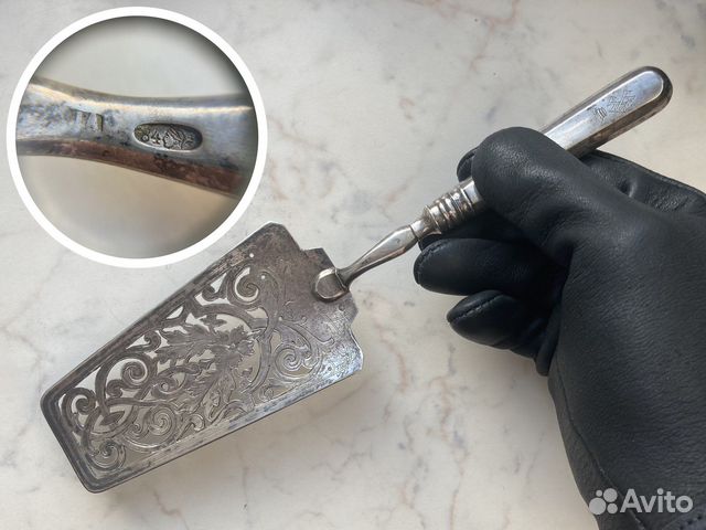 Столовое серебро, 84 проба, царизм, XIX-XX век