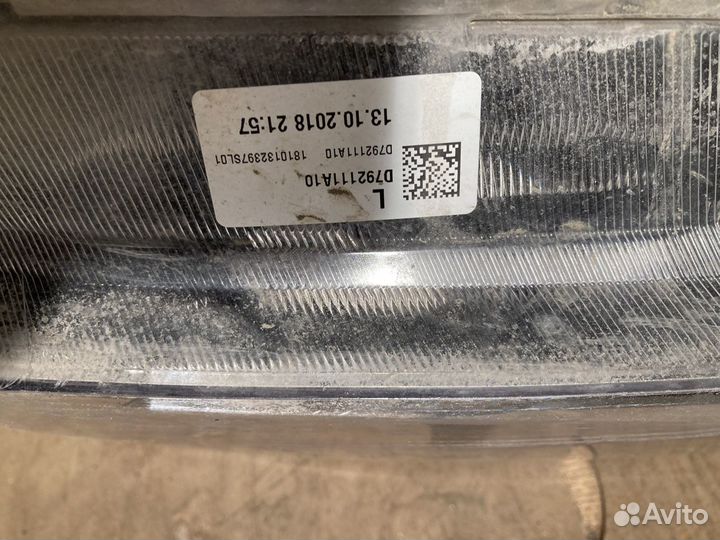 Фара левая Hyundai Tucson 2018