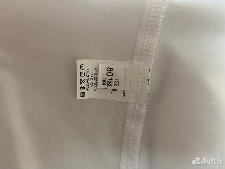 Блузка белая для девочек