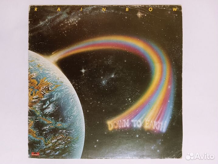 LP Rainbow - Down To Earth UK Polydor 1979г
