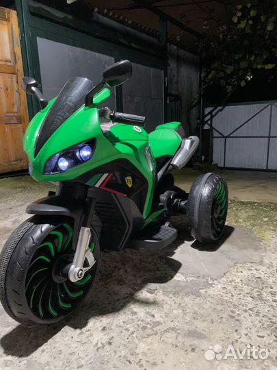 Детский мотоцикл на аккумуляторе