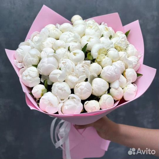 Букеты, пионы с доставкой