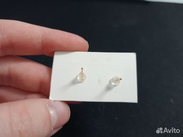 Серьги месяц и планета