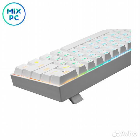 Клавиатура redragon Draconic RU White