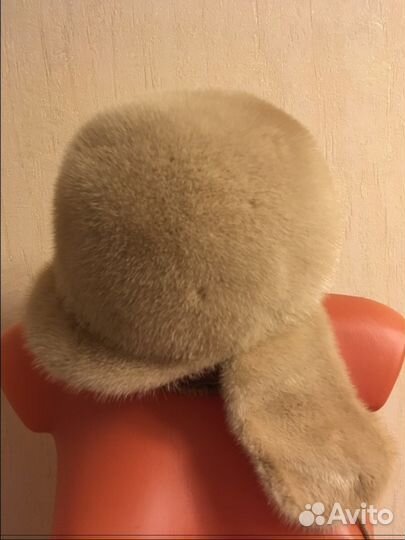 Шапка (кепка) из норки в идеальном состоянии