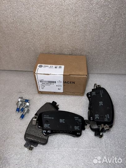 Колодки тормозные задние Touareg CR7 Q7 2020