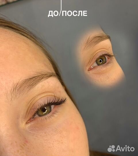 Наращивание ресниц модель