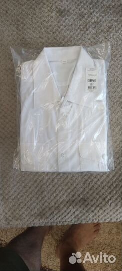 Рубашка белая под погоны