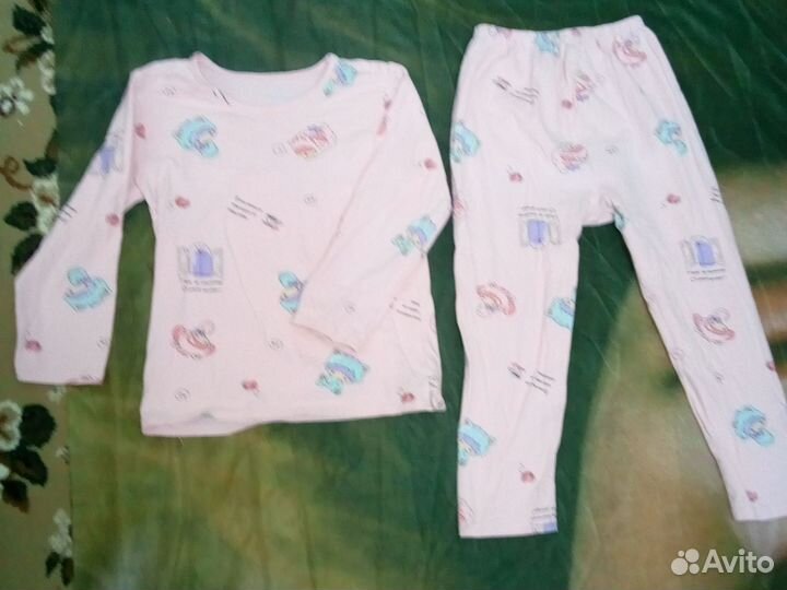 Розовая пижама 5 лет