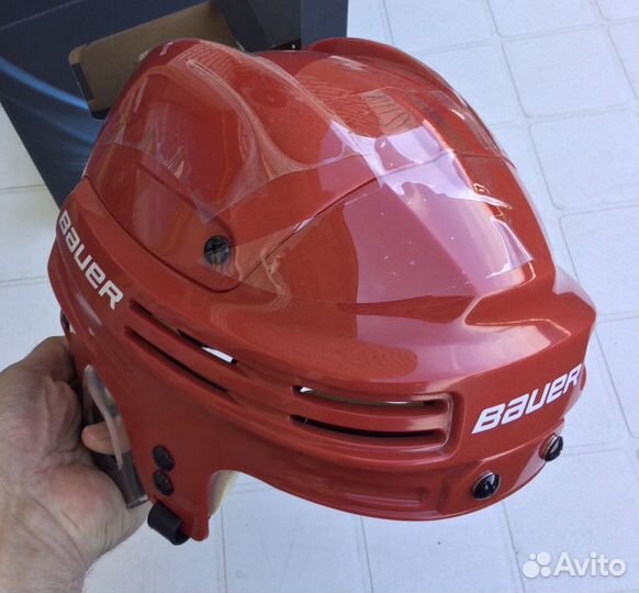 Хоккейный шлем Bauer 4500 Red, новый