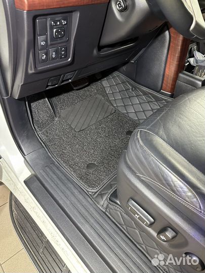 3D Ковры в салон Toyota Land Cruiser Prado