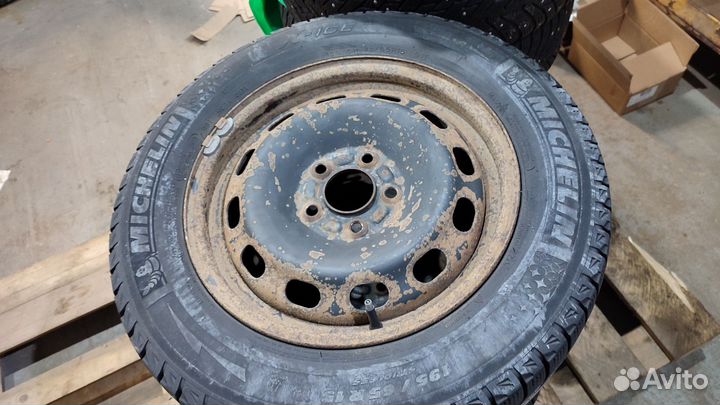 Колёса Солярис Michelin X-Ice 195/65 R15 91T