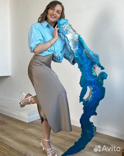 Подарок руководителю начальнику картина Байкал