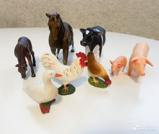 Фигурки животных schleich, collecta, papo, mojo