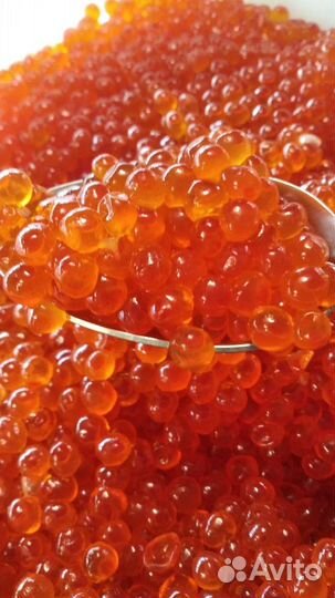 Икра кеты и горбуши