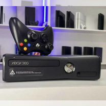 Xbox 360 Slim freeboot + Игры + 2Геймпада