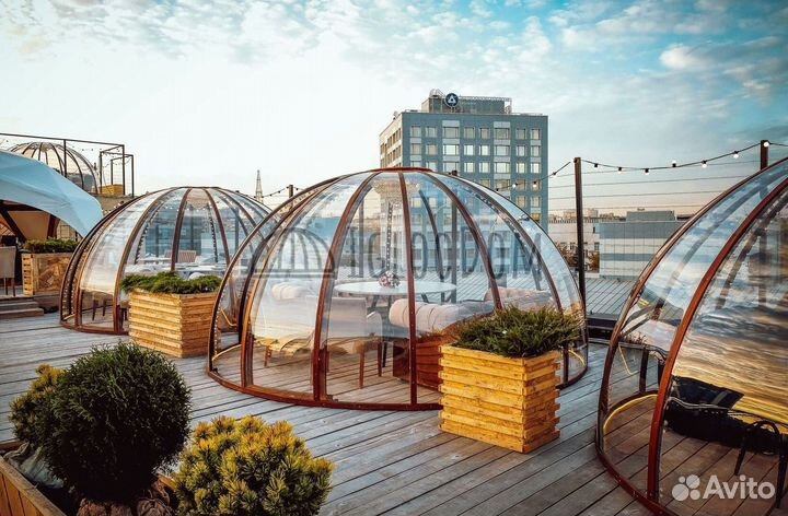 Круглая беседка иглу от производителя