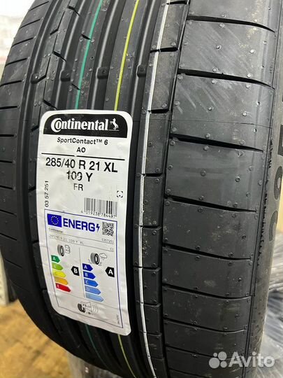 Continental ContiSportContact 6 285/40 R21 109Y