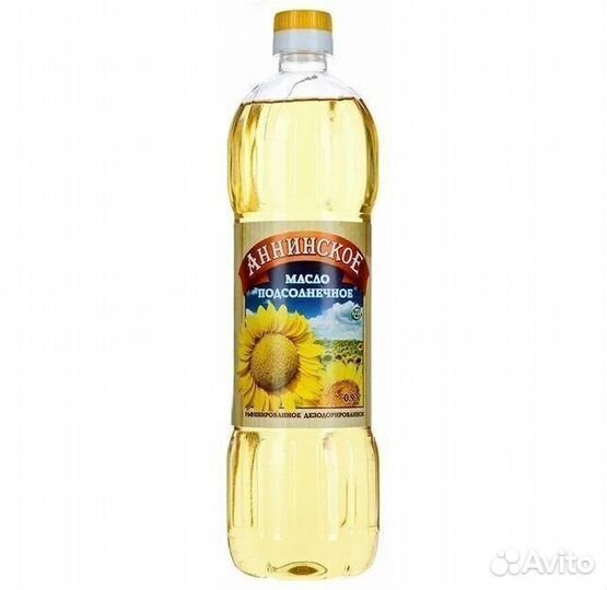 Опт - Масло Аннинское Подсолнечное 900мл