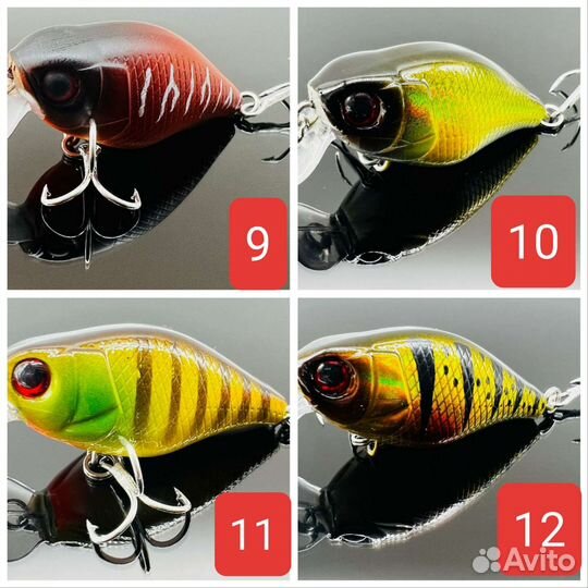 Jackall Chubby 38mm, 38 расцветок