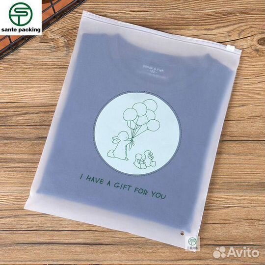 Пакеты Зип Лок белый матовый от 500шт