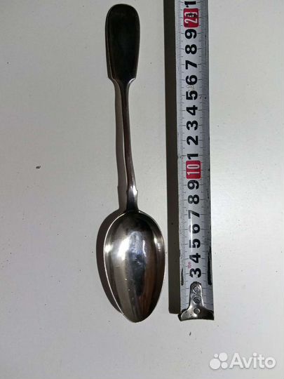 Ложка столовая серебро