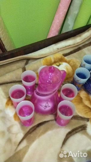 Графин со стаканами в наборе