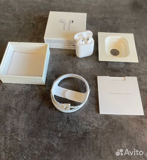 Беспроводные наушники apple airpods 2