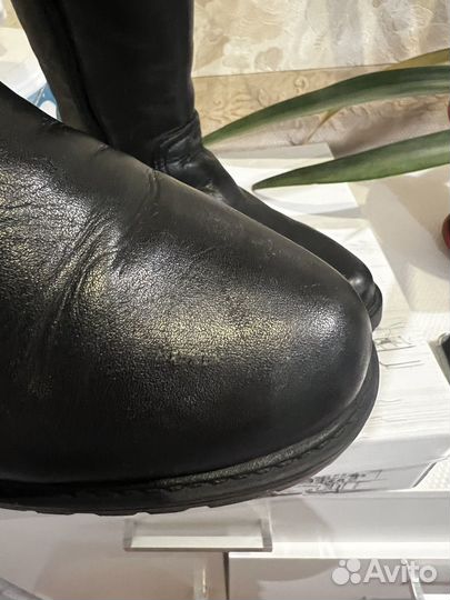 Зимние женские сапоги 38 натуральная кожа