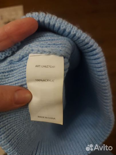 Комплект шапка и шарф женские