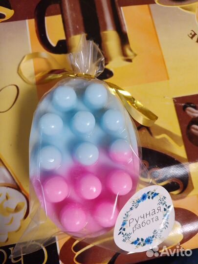 Массажное мыло с люфой