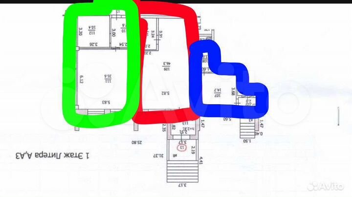 Свободного назначения, 129 кв.м