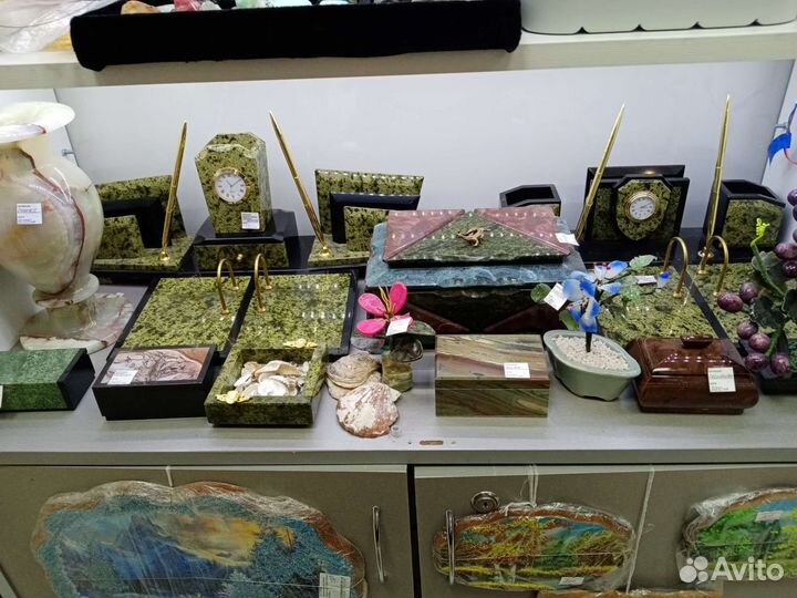 Шкатулка из натурального камня