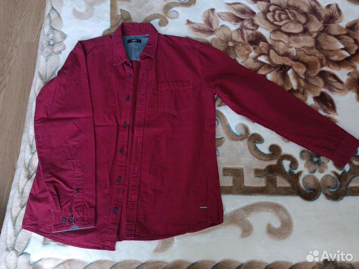 Мужская рубашка в клетку