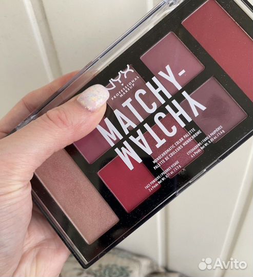 Палетка NYX. Тени, румяна. Оригинал