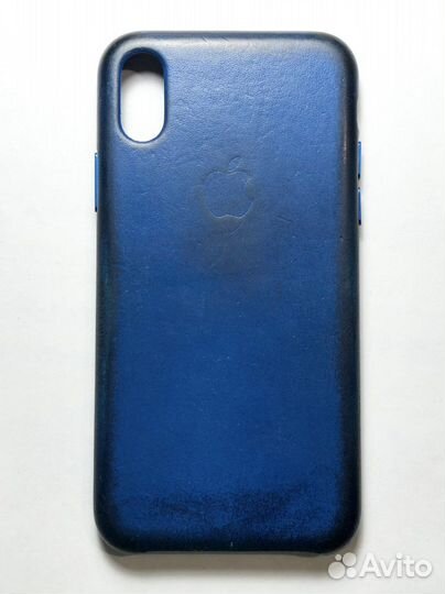 Кожаный чехол для iPhone X / XS /10 (оригинал)