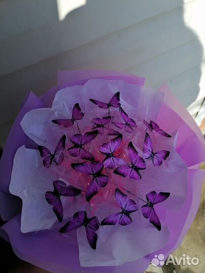 Букет из бабочек