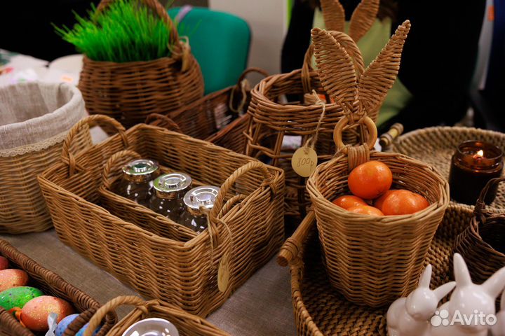Плетеные корзины