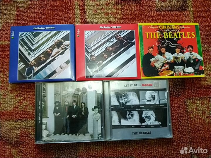 The Beatles коллекция на cd